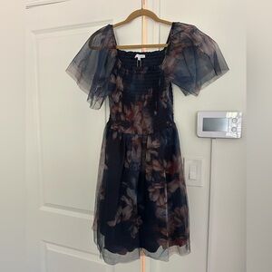 Baltic Born Tivoli Tulle blue floral dress